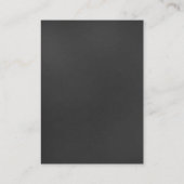 D'accompagnement Rock a Bye Rockstar Baby shower Book Request Carte (Dos)