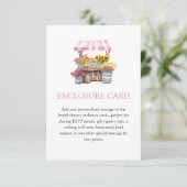 D'accompagnement Rose à carreaux frais du marché Carte de pochette  (Debout devant)