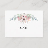 D'accompagnement Rustic Eucalyptus Green Details Carte de boîtier (Dos)