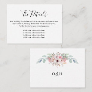 D'accompagnement Rustic Eucalyptus Green Details Carte de boîtier