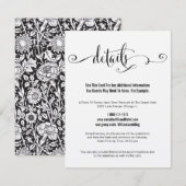 D'accompagnement Rustic Modern We Do Script Mariage Détails Carte (Devant / Derrière)