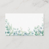 D'accompagnement Safari vert Jungle Animaux Déchets Carte Raffle (Dos)