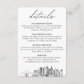 D'accompagnement San Antonio Mariage Détails Carte de boîtier (Devant)