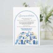 D'accompagnement Santorin Hébergement Mariage Carte Grèce (Debout devant)