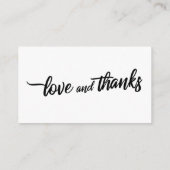 D'accompagnement Script d'écriture manuscrite en gras sur les carte (Dos)