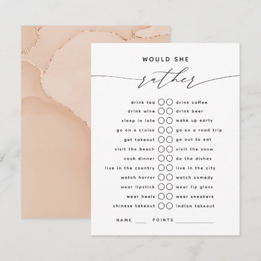 D'accompagnement Serait-Elle Plutôt Élégante Carte De Boîtier De Sc (Devant / Derrière)