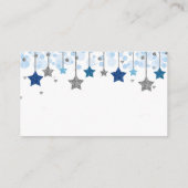 D'accompagnement Silver Twinkle Twinkle Star - Carte de rabat de co (Dos)