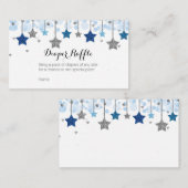 D'accompagnement Silver Twinkle Twinkle Star - Carte de rabat de co (Devant / Derrière)
