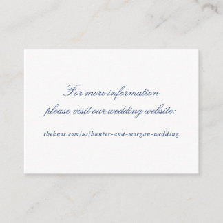 D'accompagnement Simple Elégant Mariage Site Web Insérer une carte