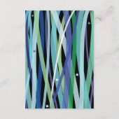 D'accompagnement Simple Lines Bat Bar Mitzvah Party Carte de récept (Dos)