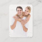 D'accompagnement Site de mariage sur la plage Carte de fermeture de (Dos)