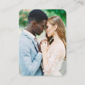 D'accompagnement Site mariage QR Code photo carte RSVP (Dos)