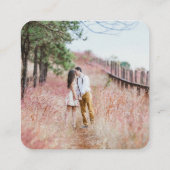 D'accompagnement Site Web mariage Insérer une carte QR CODE photo s (Dos)