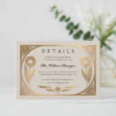 D'accompagnement SOLARA I : Carte de détails Mariage (Debout devant)