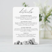 D'accompagnement St. Paul Détails du Mariage Carte de boîtier (Debout devant)