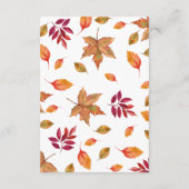 D'accompagnement Tombez amoureux carte de détails de mariage d'auto (Dos)