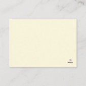 D'accompagnement Transport de bébé - Carte d'insertion de livre (Dos)