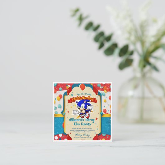 D'accompagnement une carte d'invitation unique (Debout devant)