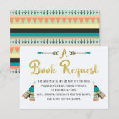D'accompagnement Une carte sauvage de demande de livre (Devant / Derrière)