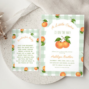 D'accompagnement Une jolie carte verte de livres pour bébé sur les 