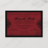 D'accompagnement Vampire Mariée BRS Rappel Carte pour notes (Dos)