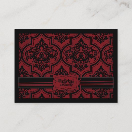 D'accompagnement Vampire Mariée BRS Rappel Carte pour notes (Devant)