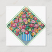 D'accompagnement Vase de la carte de boîtier rose (Devant)