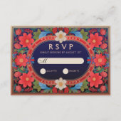 D'accompagnement VIVIAN I : Carte de réponse de mariage (Devant)