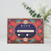 D'accompagnement VIVIAN I : Carte de réponse de mariage (Debout devant)