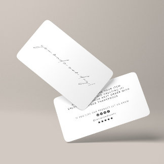 D'accompagnement Vous avez fait notre carte de réduction de Merci d