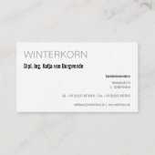 Dachdecker Visitenkarte Visitekaartje (Voorkant)