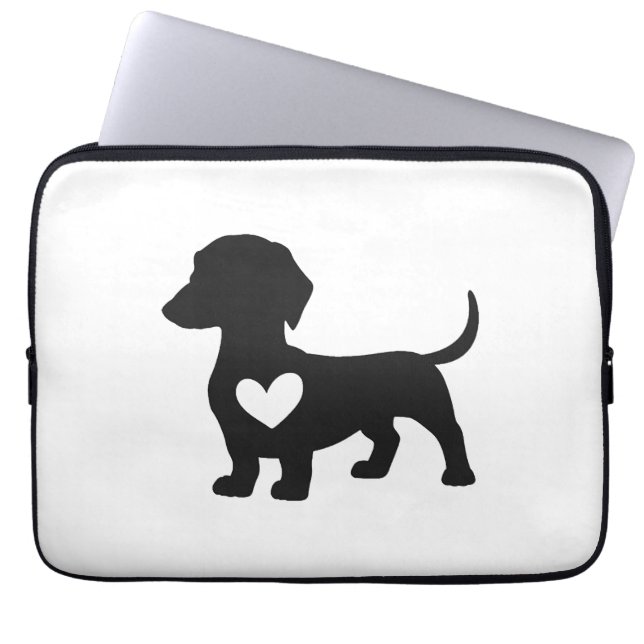 Dachond Laptop Sleeve (Voorkant)