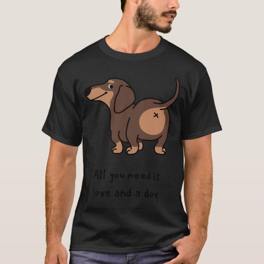 Dachond T-shirt (Voorkant)