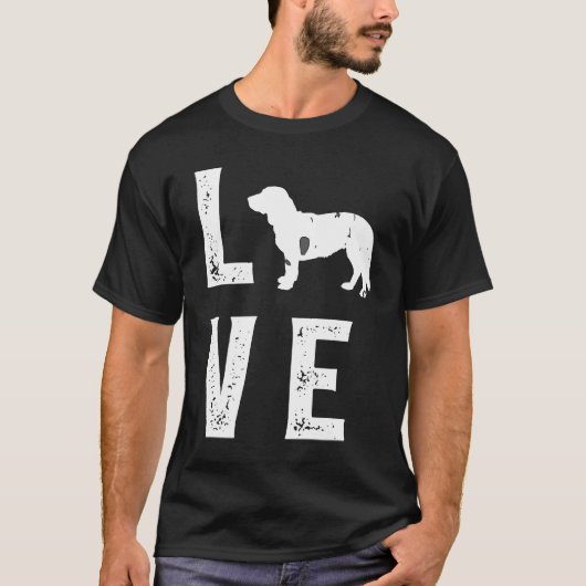 Dachsbracke Love  1 T-shirt (Voorkant)