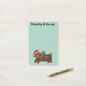 Dachshing helemaal Post-it® notes (Op bureau)