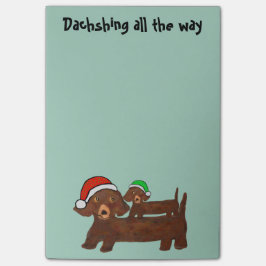Dachshing helemaal Post-it® notes