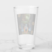 Dachshond glas (Achterkant)