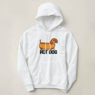 Dachshond Hotdog Hoodie
