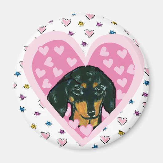 Dachshond Magneet (Voorkant)