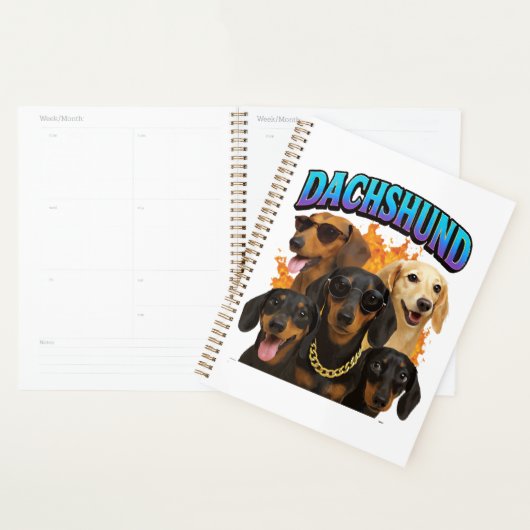 Dachshond Planner (Display)