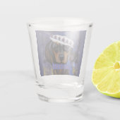Dachshond shot glas (Achterkant)