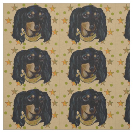 Dachshond Stof (Swatch)