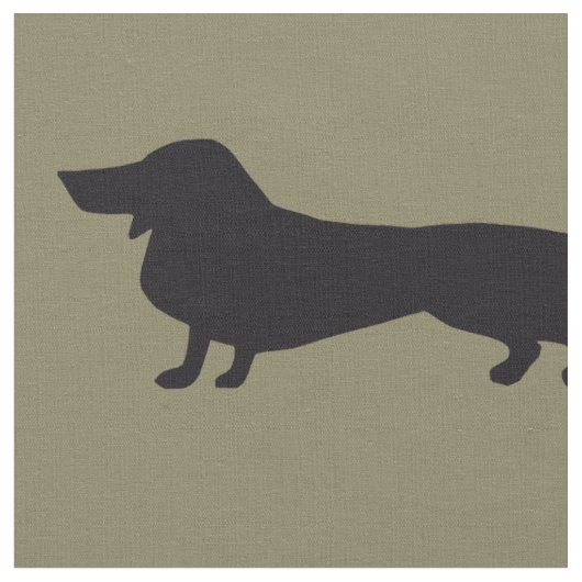 Dachshond Stof (Close Up)