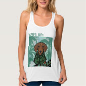 Dachshond tanktop (Voorkant)