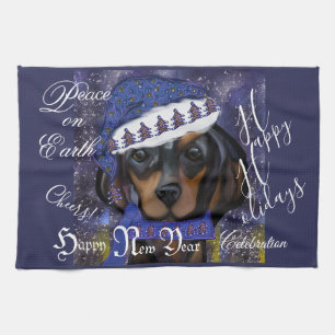 Dachshond Theedoek