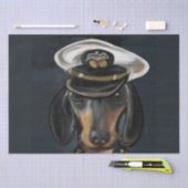 Dachshond tissuepapier (Craft)