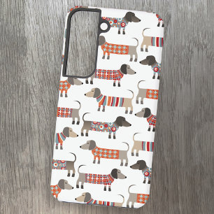 Dachshond Worstelhond Samsung Galaxy Hoesje