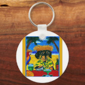 Dachshonden Sleutelhanger (Voorkant)
