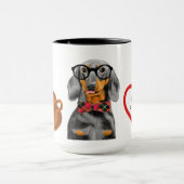 DACHSHSHING ET CAFÉ MUG (Centre)