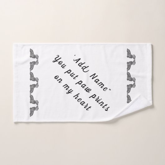 Dachshund (Serviette à main)